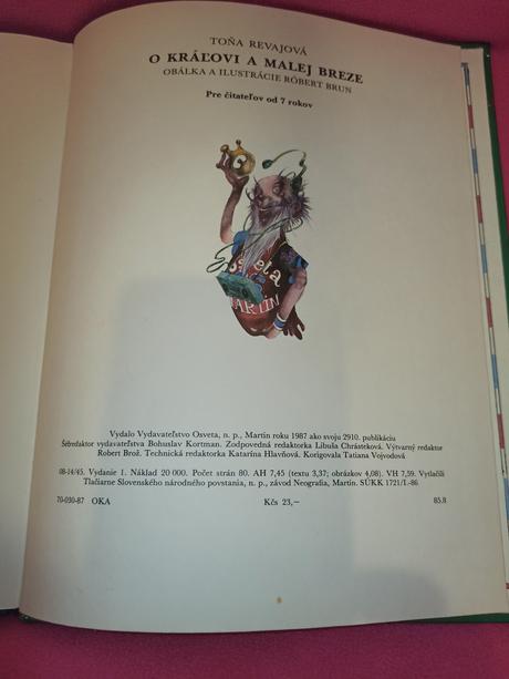 Toňa revajová o kráľovi a malej breze, 