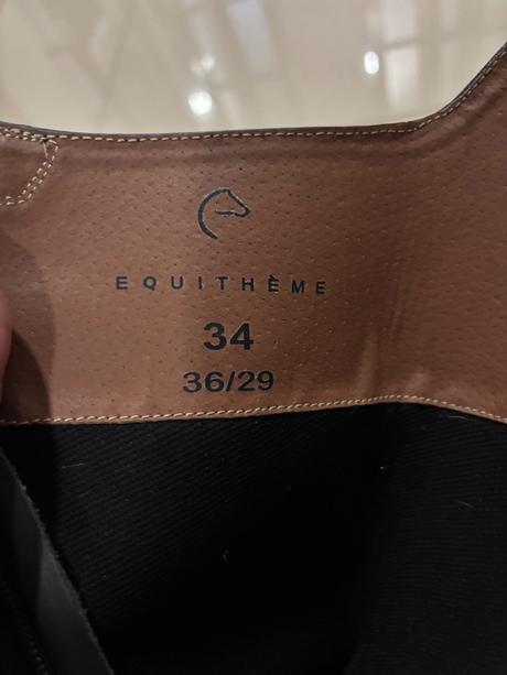 Jazdecke cizmy kozene equitheme, 34