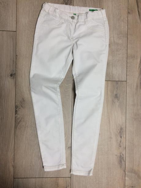 Nohavice dievčenské skinny benetton č.146, 10-11y, benetton,146