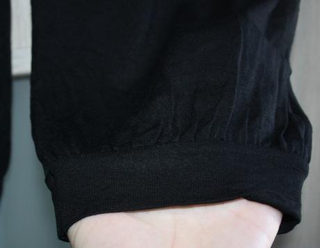 Modré a čierne na leto 3/4 ťové uni veľkosť, m