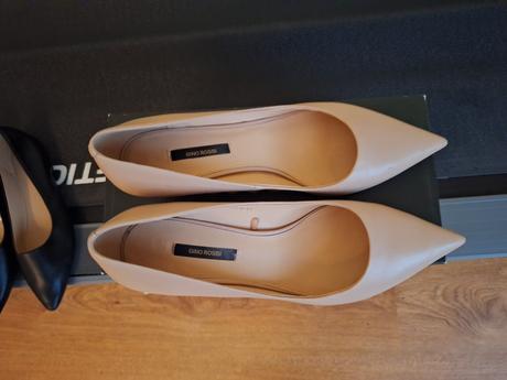 Kožené lodičky, gino rossi,41