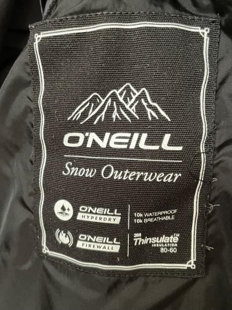Oneill zimná lyžiarska bunda s potlačou lesa, o'neill,xl