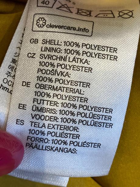 Dámske šaty horčicové h&m (xs), h&m,xs