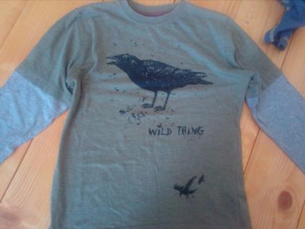 Tričko dlhy rukav 7-8rokov, m&co,128