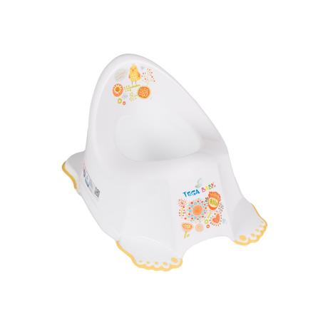 Tega baby nočník folk s melódiou biely,