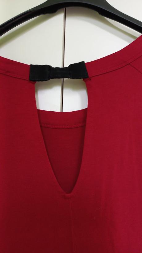 Červené šaty, mango,s