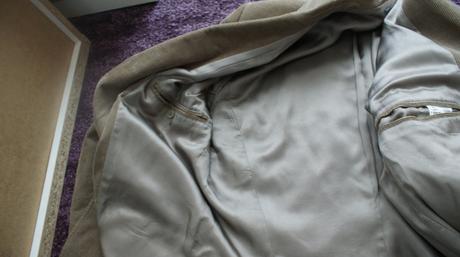 Menčestrové sako, h&m,48