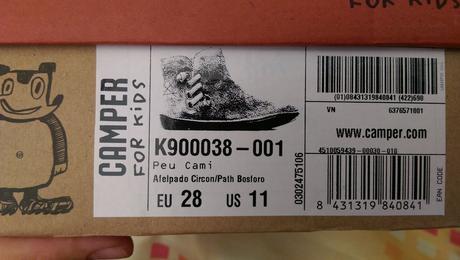 Členkové kožené topánky, camper,28