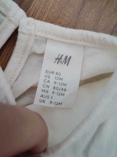 Letné  rozkošné šatky, h&m,80