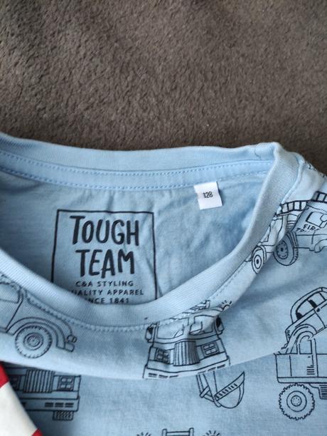 Tričká 2 ks, c&a,128