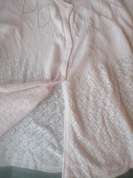 Ľahký háčkovany svetrík zn. mayoral, mayoral,122