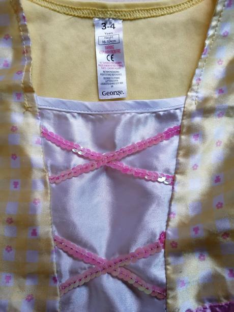 Zlatovláska a tri medvede šaty veľ.98-104,