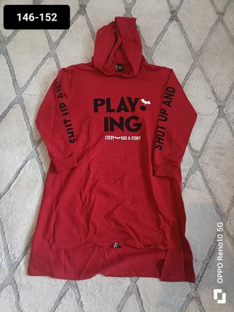 Predĺžená mikina, 146