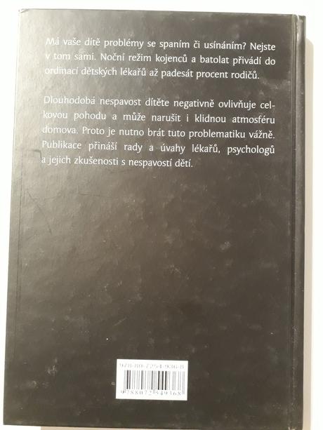 Kniha naše dítě špatně spí top stav, 