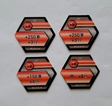 Bakugan magnetické žetóny, 