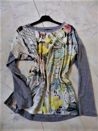 Tričko over size, l