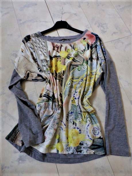 Tričko over size, l