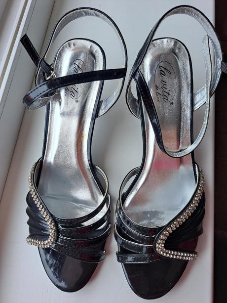 Sandále na podpätku, john garfield,39