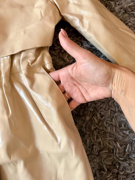 Prechodný kabát/zateplený pogumovaný kabátik, river island,134