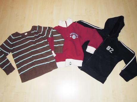 2 x mikina /next, terranova/122, next,122