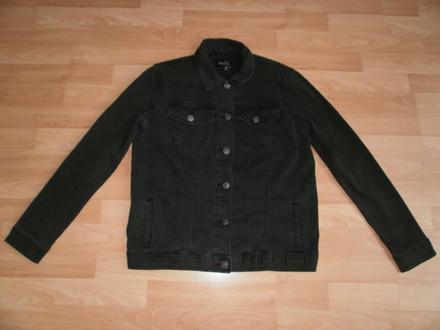 Elastická rifľová bunda m/38 1x oblečená, esmara,38