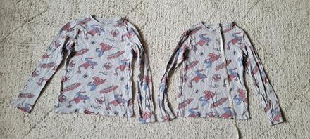 Tričko s dlhým rukávom dvojicky spiderman, c&a,128