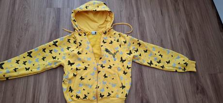 Hrubšia žltá mikina, puma,s