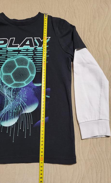 Tričko dlhý rukáv velk. 128, f&f,128