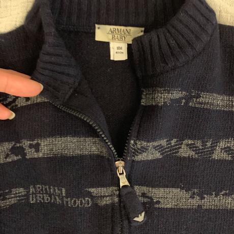 Armani kasmirovy chlapčenský sveter vel.18 mes, armani,86