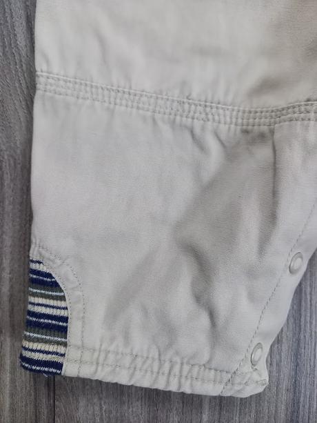 Zimné zateplené nohavice-super stav, h&m,68