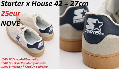 Tenisky reserved, house, hm, starter x house, reebok,42