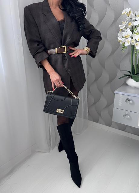 Valentino - kárované vlnené sako, 52