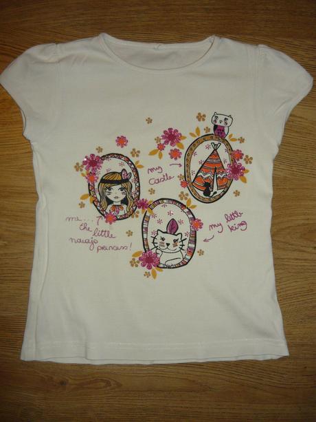 Tričko s krátkým rukávom-128, 128