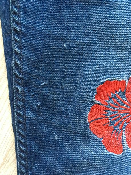 Dámske rifle s výšivkou zn. house, house,s