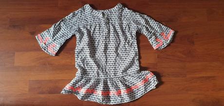 Krásne šaty s 3/4 rukávom, veľ. 94, vertbaudet,92