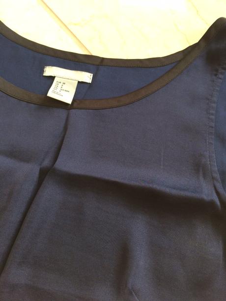 Saténová blúzka h&m, h&m,38