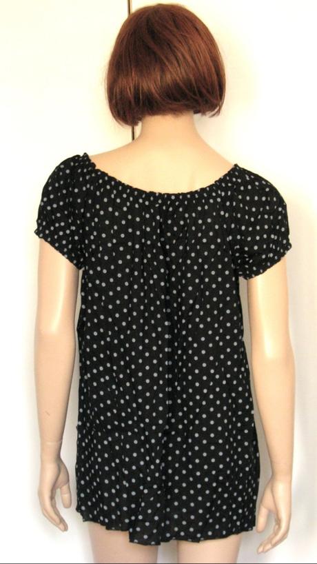 Čierna tenka bluzka xxl, xxl