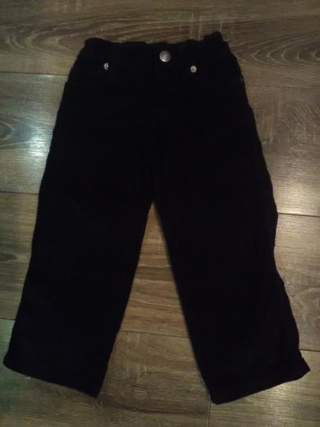 Menčestrové nohavice, denim co,98