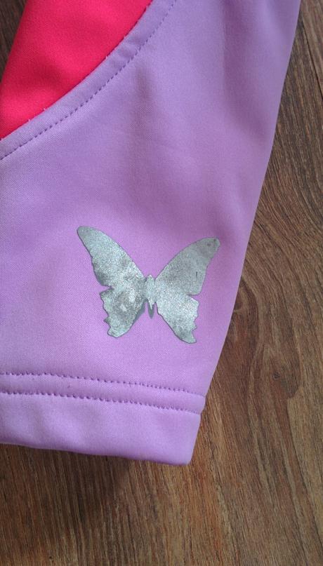 Softshellová s motýlikom, crivit,122