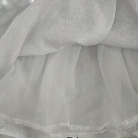 Biele spoločenské šaty s klobúčikom, lady ann,68