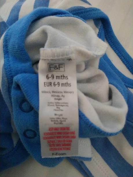 5 ks chlapčenských body, f&f, next, miniclub 3-9 m, f&f,74