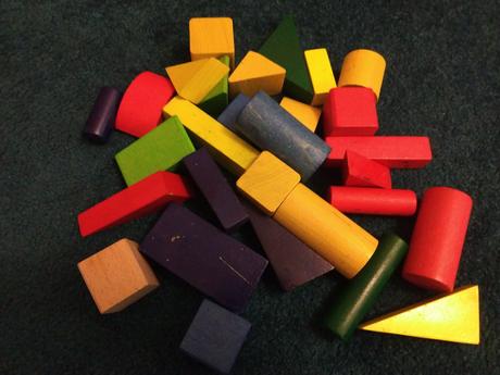 Stavebnica drevená, 