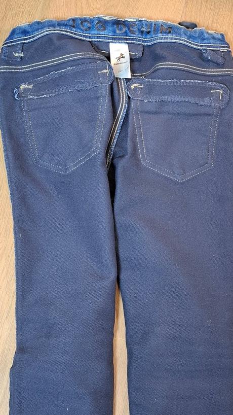 Zateplene jeany 134, palomino,134