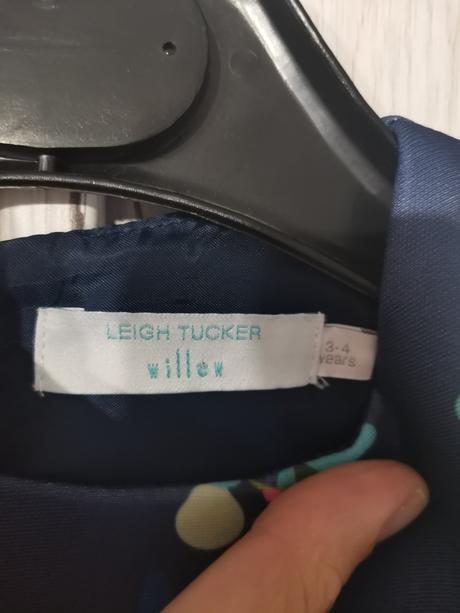 Šaty kvetované a navy modré, 104