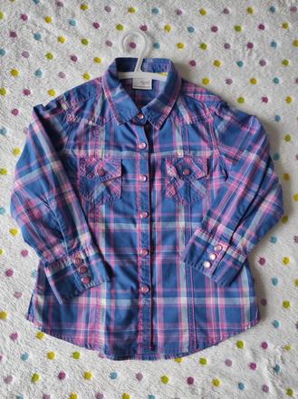 Károvaná košeľa next 104, next,104