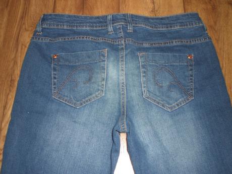 Tmavomodré rifle esmara vel.40/42 -ako nové, esmara,40