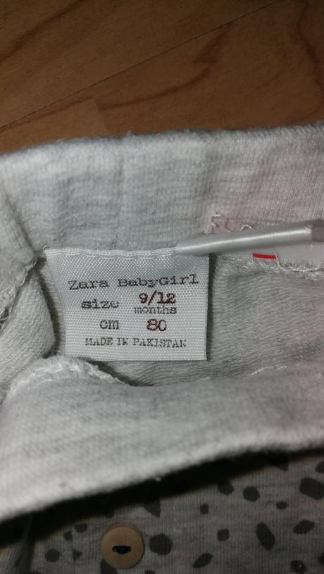 Dievcenske teplaky, zara,80