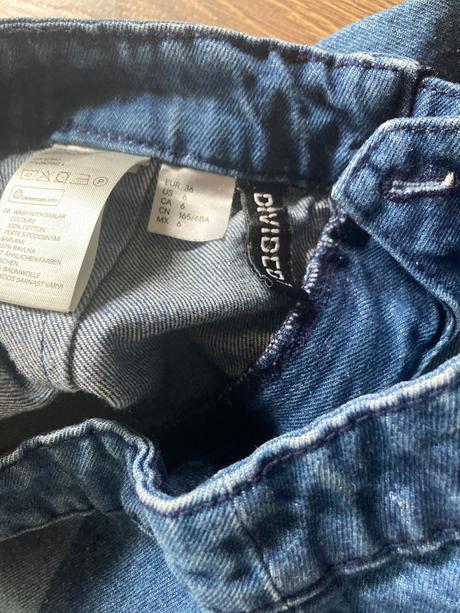 Džínsová sukňa, h&m,s