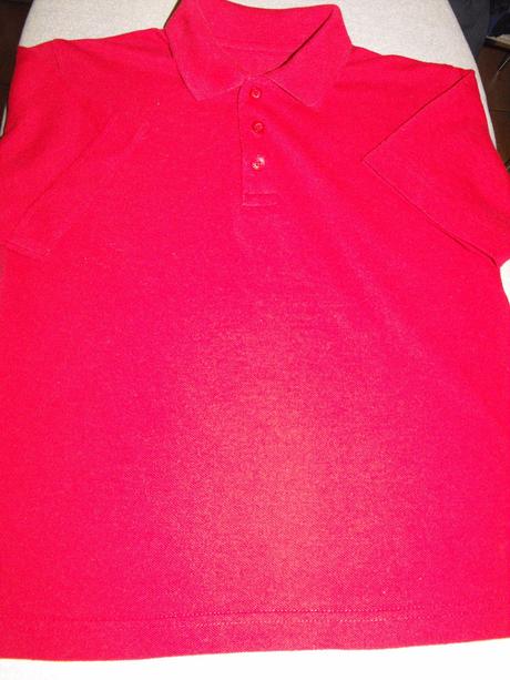 Červená polokošeľa zn. bhs, bhs,116