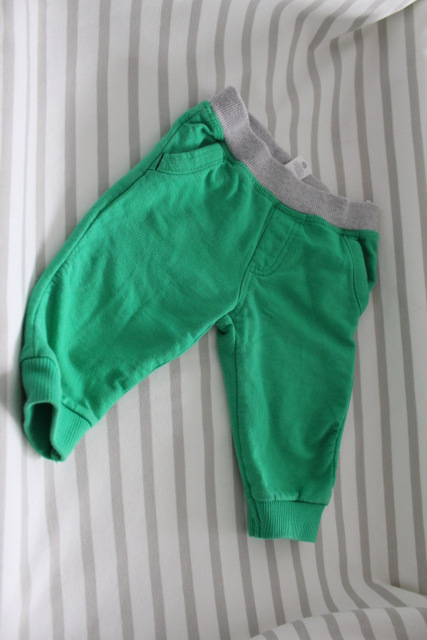 Zelene teplaky - trendy s patentom, baby club,68